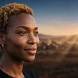 Dust to Gold at Dawn — Thando Skies cover art