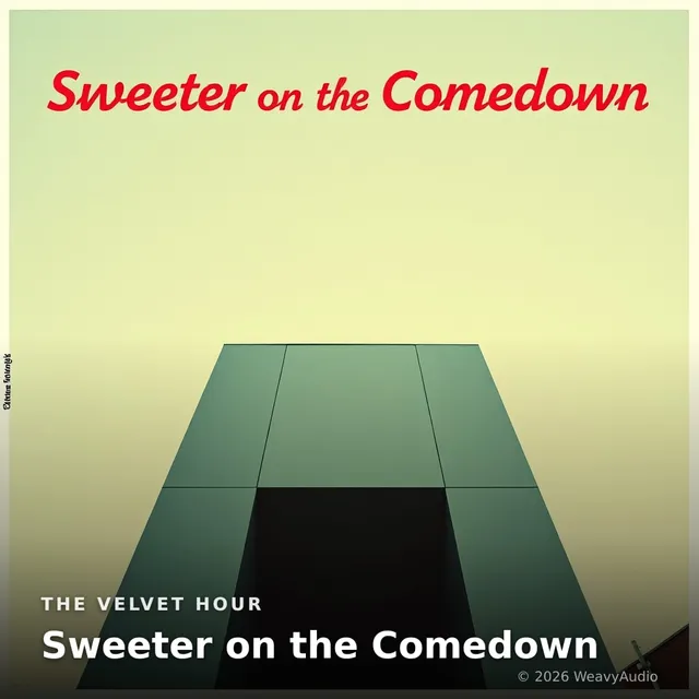 Sweeter on the Comedown – The Velvet Hour, okładka