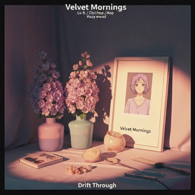 Drift Through – Velvet Mornings, okładka