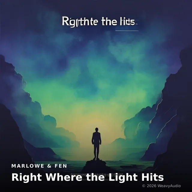 Right Where the Light Hits – Marlowe & Fen, okładka