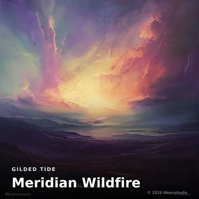 Meridian Wildfire – Gilded Tide, okładka