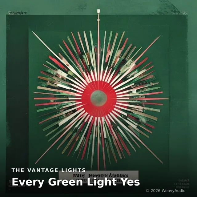 Every Green Light Yes – The Vantage Lights, okładka