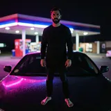 Wide Awake in Neon — Solborn cover art