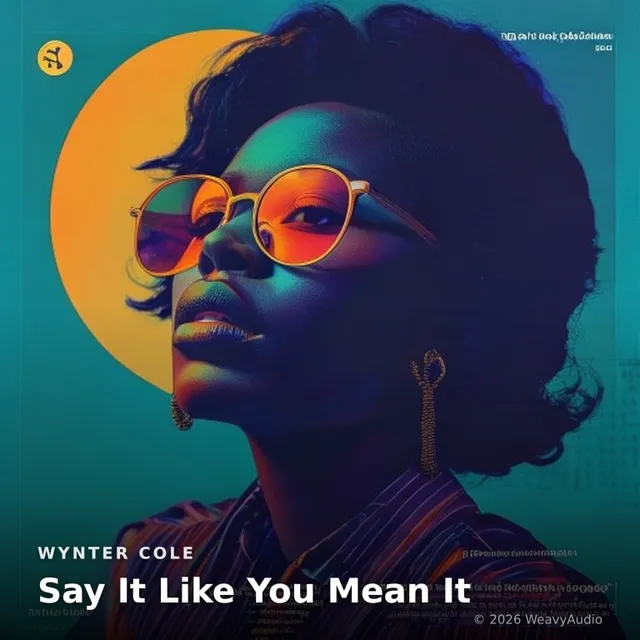 Say It Like You Mean It – Wynter Cole, okładka