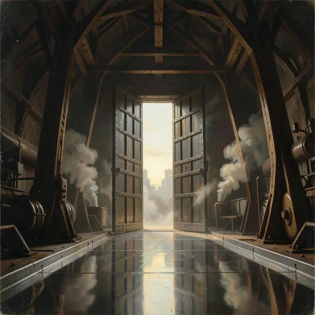 Iron sky, morning creeps 3 – DJ Marrow, okładka