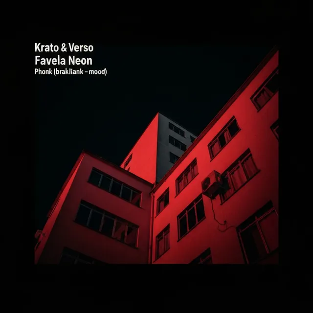Favela Neon – Krato & Verso, okładka