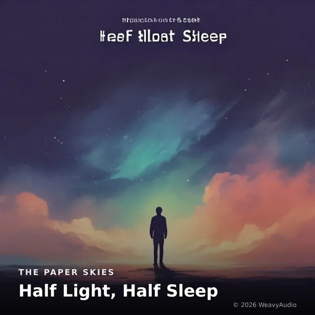 Half Light, Half Sleep – The Paper Skies, okładka