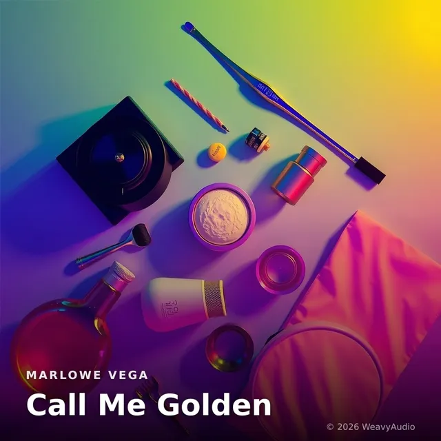 Call Me Golden – Marlowe Vega, okładka