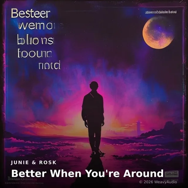 Better When You're Around – Junie & Rosk, okładka