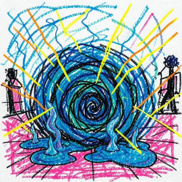 Melt down, melt down – DJ Voss, okładka