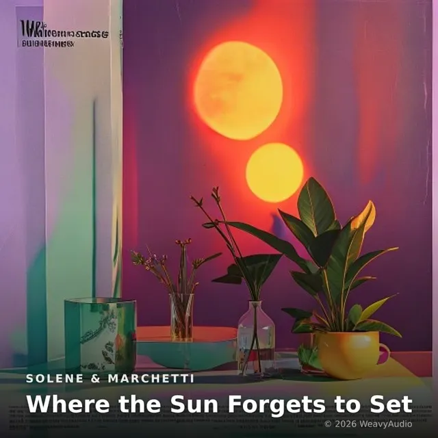 Where the Sun Forgets to Set – Solene & Marchetti, okładka