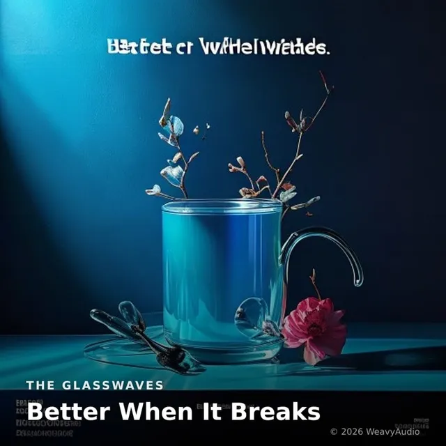 Better When It Breaks – The Glasswaves, okładka