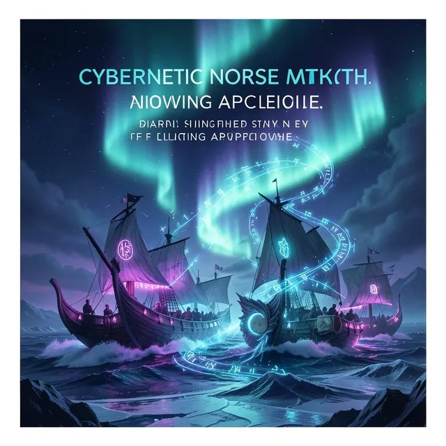 Eternal Rune Overdrive 2 – Neon Horizon, okładka
