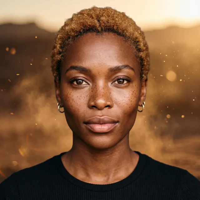 Dust Rise, Gold Light 2 – Thando Skies, okładka