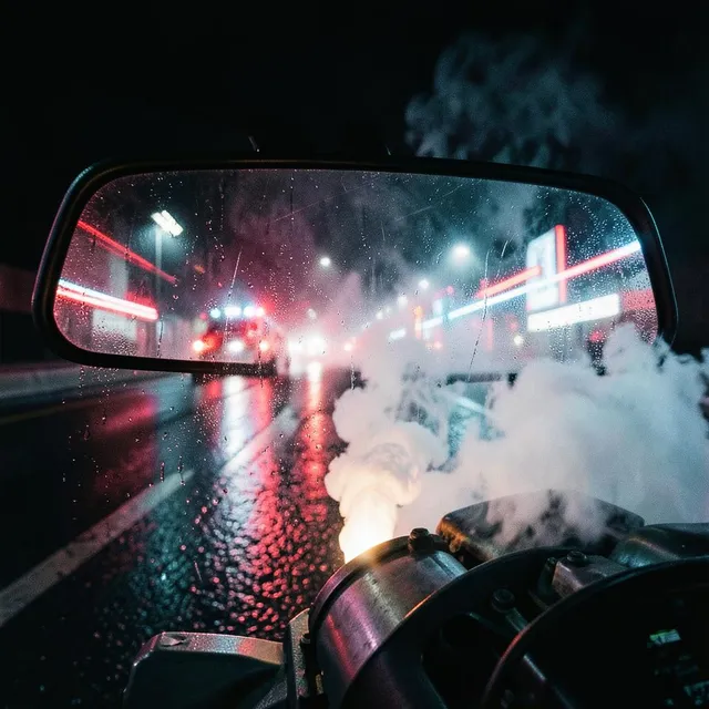 Sirene no Retrovisor – Trema Norte, okładka