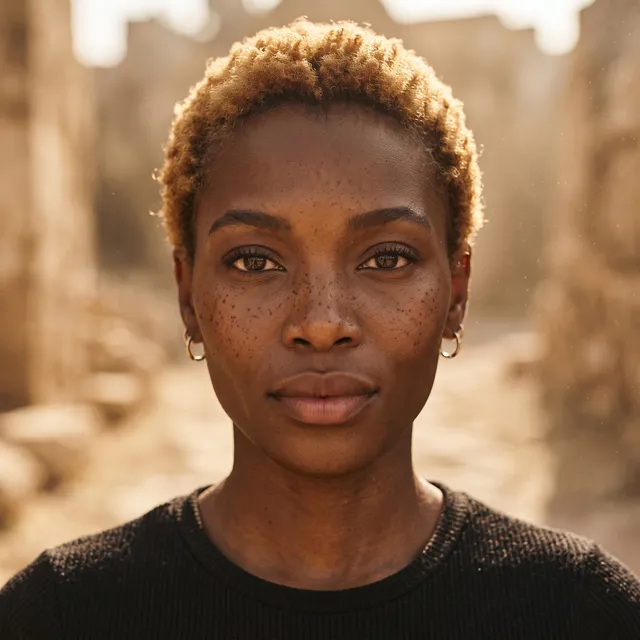 Dust on the Skin – Thando Skies, okładka