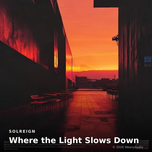Where the Light Slows Down – Solreign, okładka