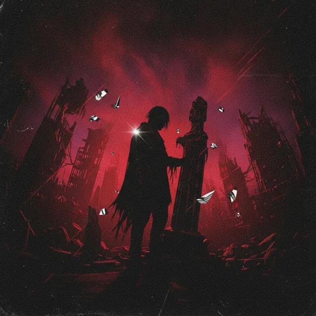 I don't need a cure, got a ruin to hold – DJ Sombra Neon, okładka