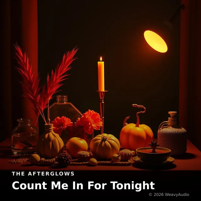 Count Me In For Tonight – The Afterglows, okładka