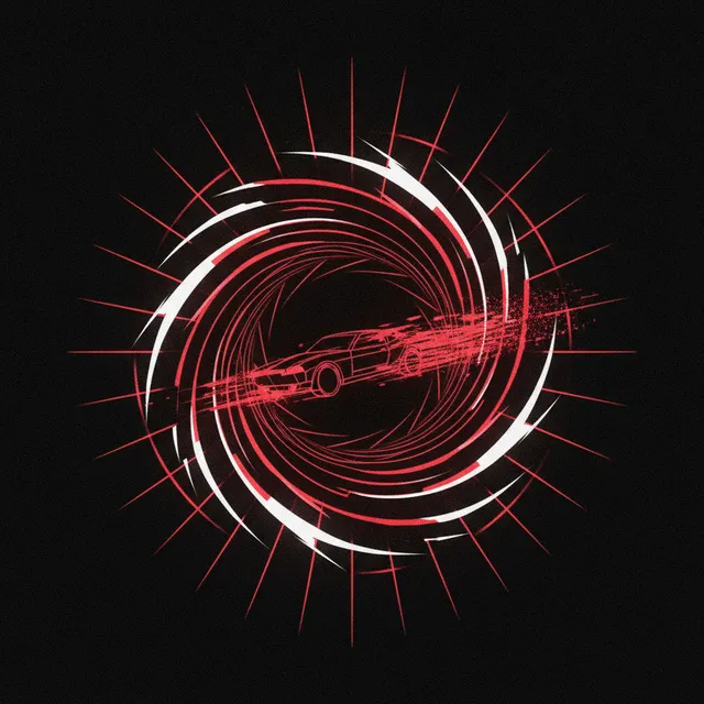 Drown in the drive – DJ Ferrox, okładka