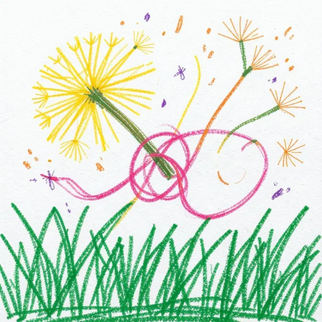 Dandelion Chain – Pocket Dragons, okładka