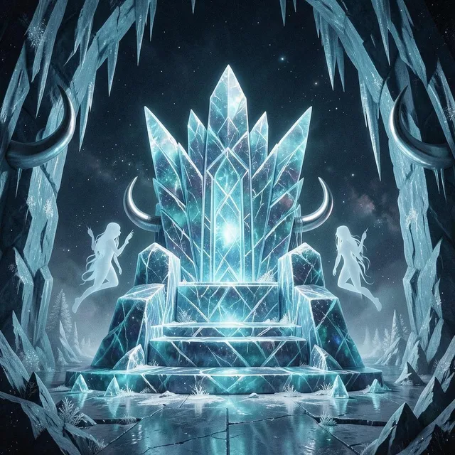 Ice Throne of the Cosmos 2 – Ivory Lantern, okładka