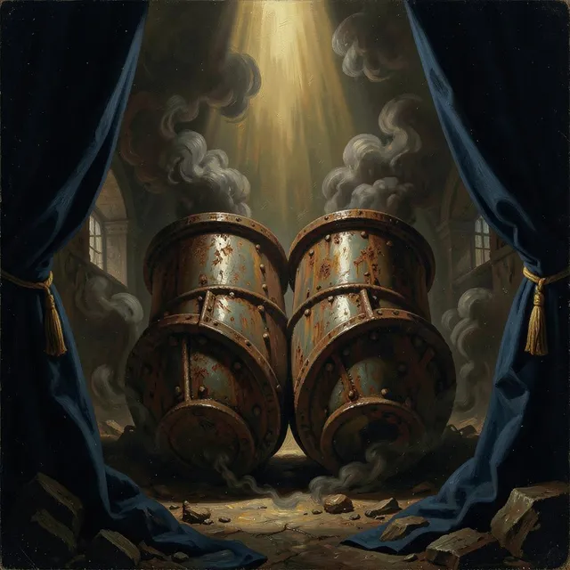 Steel breath, chest to chest 3 – DJ Rustbelt, okładka