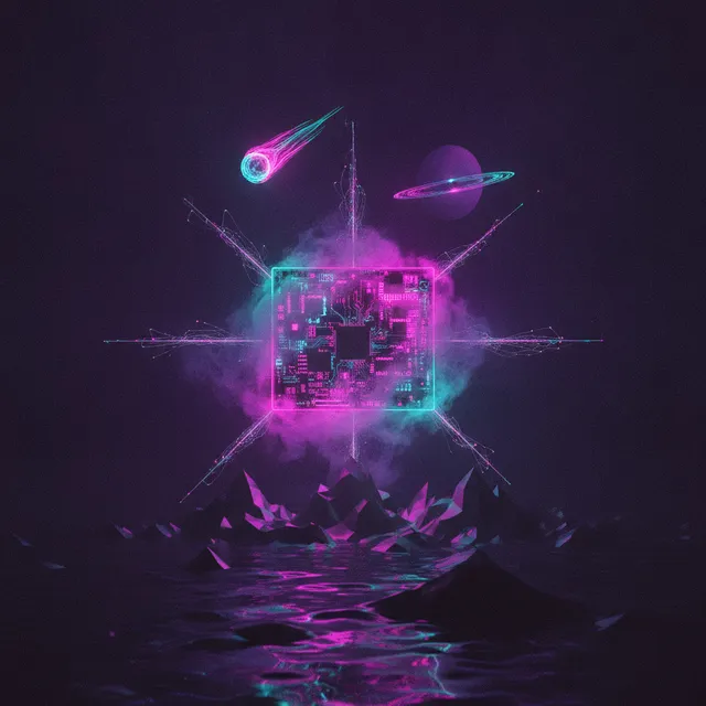 Into the Static – Comet & Satellite, okładka