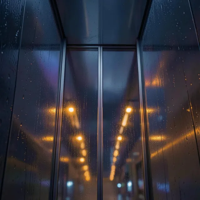Glass Elevator Rain 2 – Night Terrace, okładka