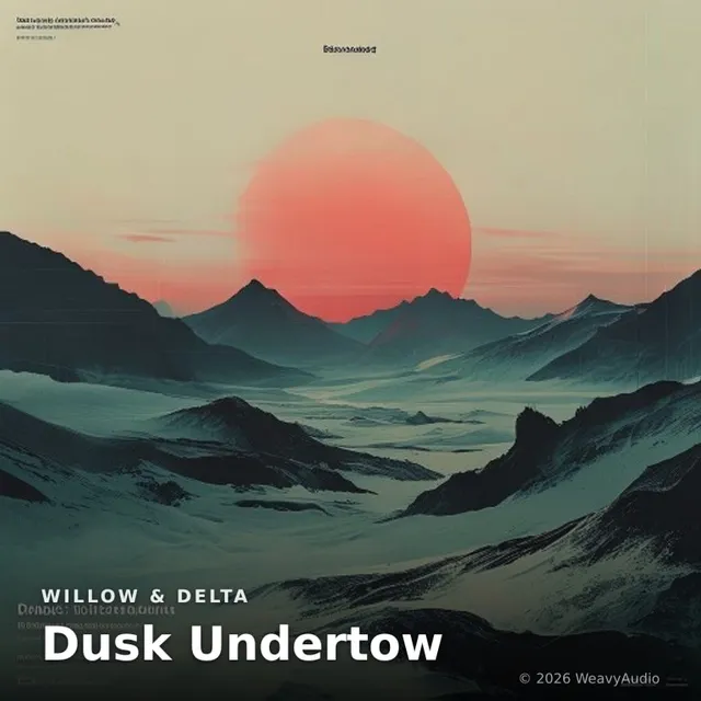 Dusk Undertow – Willow & Delta, okładka