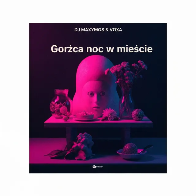 Gorąca noc w mieście – DJ Maxymos & Voxa, okładka