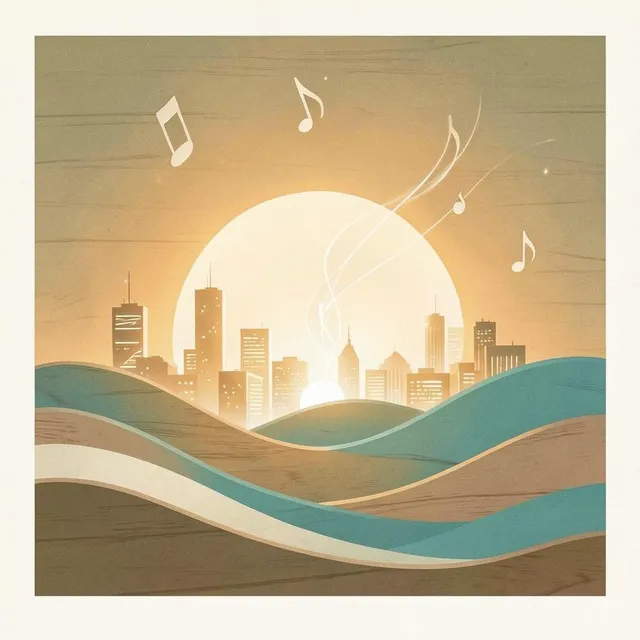 Amber Skyline Groove – Kaya Lumen, okładka