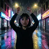 Lift Me Into Neon — Vaporyx cover art