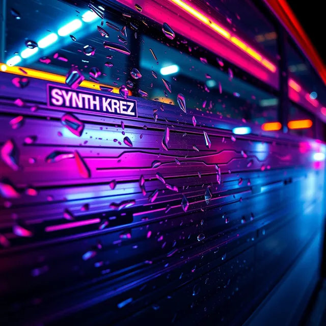Sundown Vertex – Synth Krez, okładka