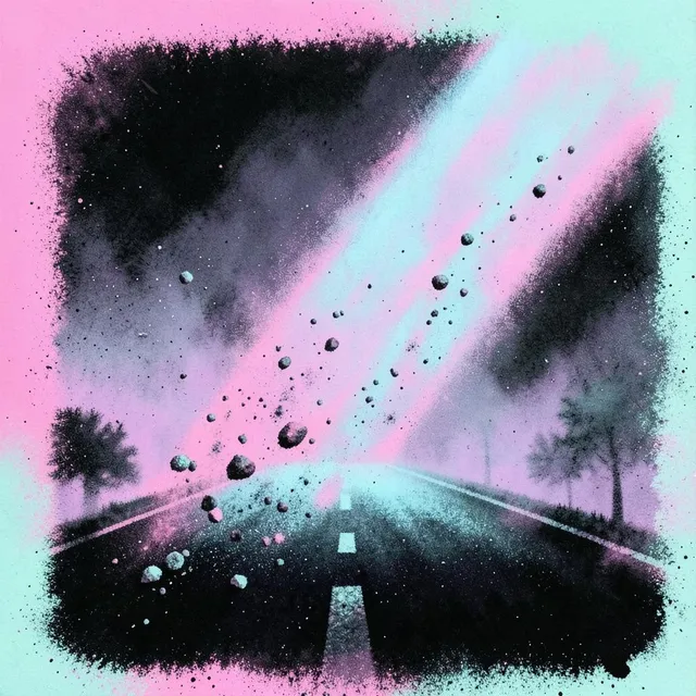 Dust in the Headlights – Junie & Wilder, okładka