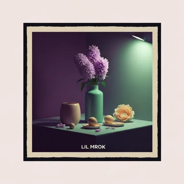 Czarna trasa – Lil Mrok, okładka
