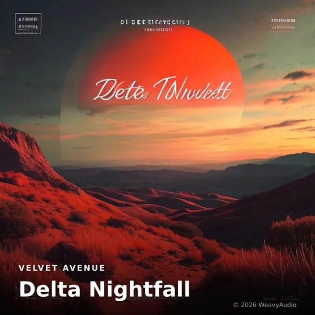 Delta Nightfall – Velvet Avenue, okładka