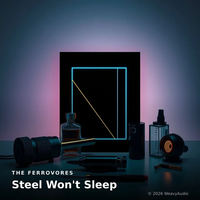 Steel Won't Sleep – The Ferrovores, okładka