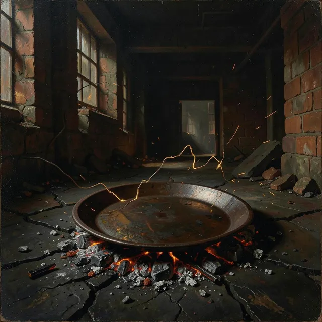 Cold ash beneath my feet 2 – DJ Rustbelt, okładka