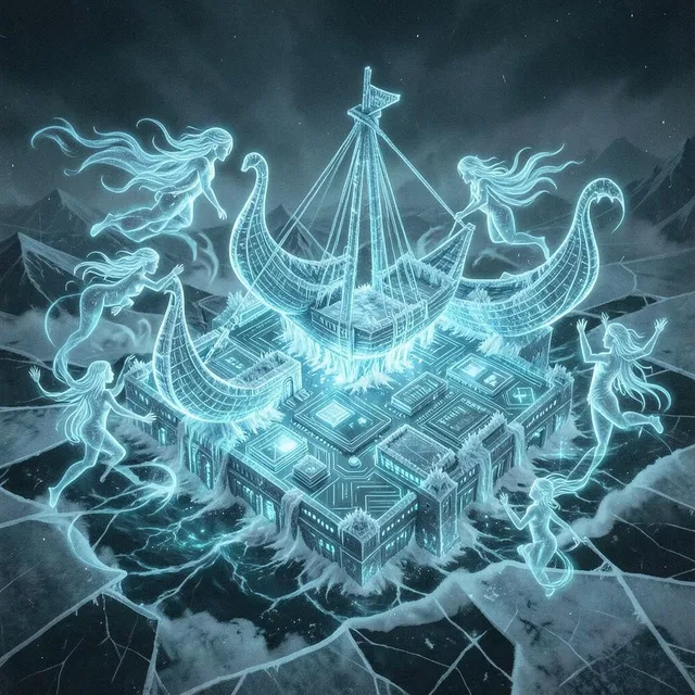 Frostbyte Valhalla – Ivory Halo, okładka