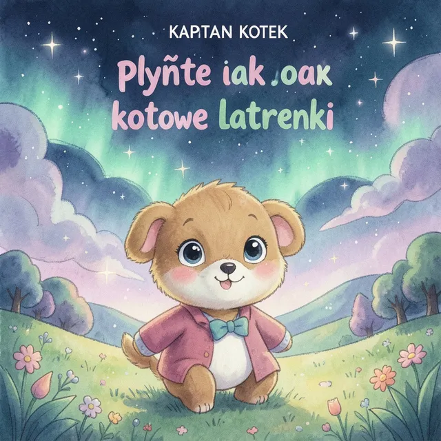 Płyńcie jak kolorowe latarenki – Kapitan Kotek, okładka