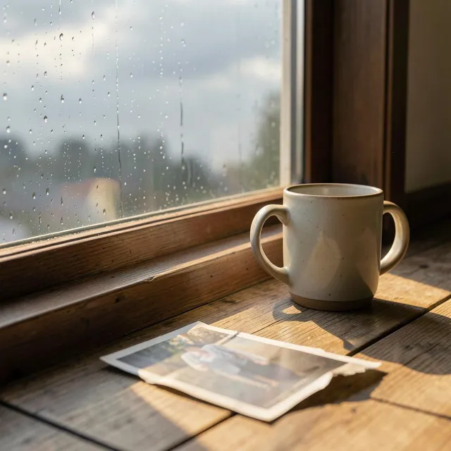 Rain on the Windowsill Again by Paper Antenna — Lo-Fi Mellow cover art on WeavyAudio